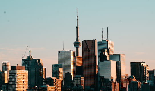 Kanada, Toronto, cntower, bokštas, pastatai, miestas, cn, bmo, panorama, td, dangus, noclouds, vsco, saulėlydis, cibc, Ontarijas, pastatyta struktūra, architektūra, biurų pastato išorė, pastato išorė, pastatas, dangoraižis, aukštas - aukštas, modernus, miesto vaizdą, miesto panorama, kraštovaizdį, gyvenamasis rajonas, kelionės tikslai, biuras, miesto centre, nėra žmonių, finansinis rajonas, spire, lauke, 5K, CC0, Viešasis domenas, nemokamai