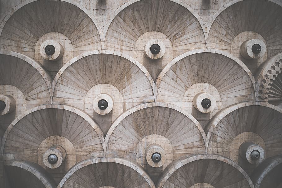 Arménie, Jerevan, kaskádový komplex, vzor, fontána, nikdo, design, pozadí, celý rám, tvar, dřevo - materiál, stavba, uvnitř, architektura, geometrický tvar, kruh, den, umění a řemesla, přímo nad, hnědý, detail, strop, velká skupina objektů, řemeslo, vyšperkovaný, 5K