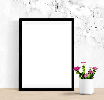 poster, cadru, interior, să batjocorească, perete, șablon, prezentare, decorativ, pânză, gol, floare, planta cu flori, plantă, vază, în interior, nici o persoana, montare pe perete, spațiu copie, natură, culoare alba, planta in ghiveci, fragilitate, masa, prospeţime, vulnerabilitate, televizor, acasă interior, ramă foto, ghiveci, cap de floare, ecran plat, 4K, CC0, domeniu public, fără drepturi de autor