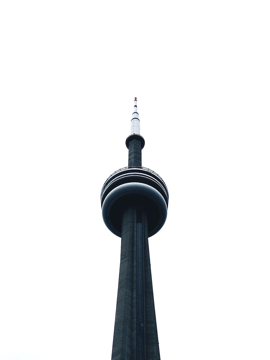 die Architektur, Struktur, Turm, Weiß, schwarz, Himmel, gebaute Struktur, klarer Himmel, Flachwinkelansicht, kopieren sie platz, große Höhe, Gebäudehülle, keine Leute, Natur, Reiseziele, Tag, Reise, Tourismus, Gebäude, Stadt, draußen, Bürogebäude außen, Wolkenkratzer, globale Kommunikation, 4K
