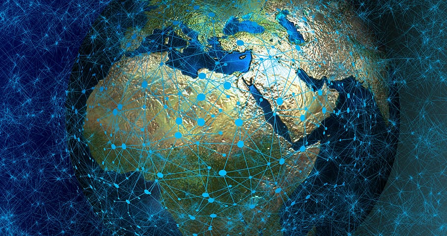 sistema, web, xarxa, globus, europa, Àfrica, asia, connexió, connectat, amb l'altre, junts, neurones, cèl·lules cerebrals, punts, línies, interfícies, contacte, relació, estructura de cooperació del cervell, cervell, xerraire, fil, teixit, fàbrica de malla, blau, cap gent, marc complet, fons, aigua, primer pla, patró, naturalesa, resum, dia, piscina, textura, a l'interior, mar, vista d’angle alt, transparent, complexitat, 4K