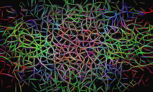 pattern, abstract, color, decoration, art, fabric, wallpaper, line, textile, fashion, trendy, colorful, texture, multicolor, disco, vivid, web, black, multicolored, neon, design, multi colored, no people, full frame, backgrounds, indoors, black background, illuminated, green color, close-up, creativity, night, complexity, large group of objects, studio shot, motion, plant, abundance, long exposure, 4K, CC0, public domain, royalty free