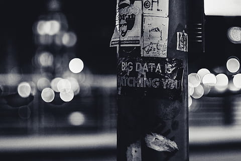 technology, data, internet, lyon, france, sticker, pole, black and white, lights, city, street, science, big brother, transparent, gläserner mensch, law, europe, dsgvo, gdpr, facebook, focus on foreground, night, communication, illuminated, text, no people, close-up, script, western script, glass - material, representation, non-western script, outdoors, human representation, sign, number, glowing, shape, hanging, 2K, CC0, public domain, royalty free
