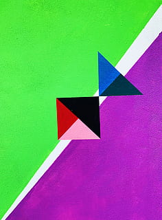 fons de pantalla multicolor, multicolor, art i artesania, cap gent, a l'interior, creativitat, color verd, forma, fons, marc complet, primer pla, fons de colors, artesania, blau, forma de triangle, color rosa, paper, forma geomètrica, disseny, còpia espai, tir de l'estudi, porpra, art i equipament artesanal, 4K, CC0, domini públic, lliure de regalies