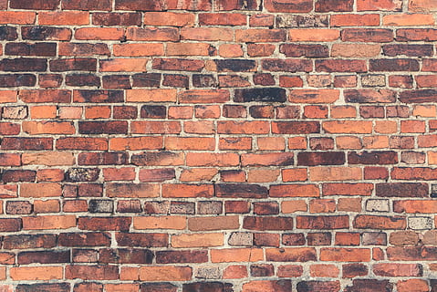 mattoni, parete, struttura, muro di mattoni, mattone, fotogramma intero, sfondi, architettura, struttura costruita, modello, caratteristica della parete, nessuno, strutturato, esterno dell'edificio, giorno, ripetizione, rosso, Marrone, all'aperto, vecchio, preparativi, avvicinamento, 5K, CC0, dominio pubblico, privo di copyright