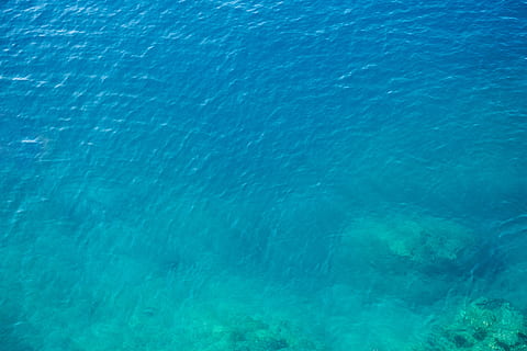marinier, Golf, structuur, patroon, blauw, water, natuur, oceaan, zomer, landschap, achtergrond, schoon, kalmte, leven, zee, achtergronden, geen mensen, onderwater-, volledig kader, dag, golfde, turkoois gekleurd, buitenshuis, schoonheid in de natuur, getextureerde, straalbreking, zwembad, hoge hoekmening, 5K, CC0, publiek domein, royaltyvrij