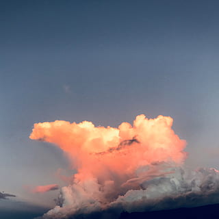 Tamarin, nuvole, presa, indietro, Domenica, tramonto, cielo, nessuno, nuvola - cielo, fumo - struttura fisica, natura, all'aperto, giorno, bellezza nella natura, Inquadratura dal basso, copia spazio, colore arancione, ambiente, scenics - natura, movimento, blu, morbidezza, problemi ambientali, comunicazione, 2K, CC0, dominio pubblico, privo di copyright