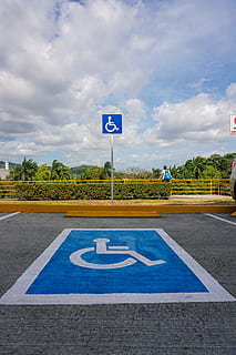 disabled, privilege, preferred, parking, place, the disease, blue, sign, note, architecture, signpost, city, disability, sensitivity, event, psychology, fragility, sky, communication, road, cloud - sky, day, disabled sign, nature, information, information sign, guidance, tree, differing abilities, road sign, parking sign, transportation, no people, wheelchair, plant, outdoors, 5K, CC0, public domain, royalty free