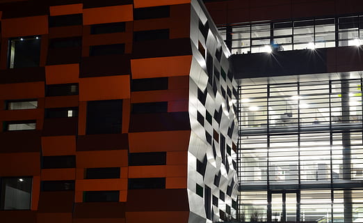building, architecture, texture, windows, offices, library, lviv, ukraine, pattern, built structure, indoors, modern, wall - building feature, no people, low angle view, geometric shape, window, design, full frame, glass - material, day, shape, sunlight, reflection, ceiling, light, office building exterior, 4K, CC0, public domain, royalty free