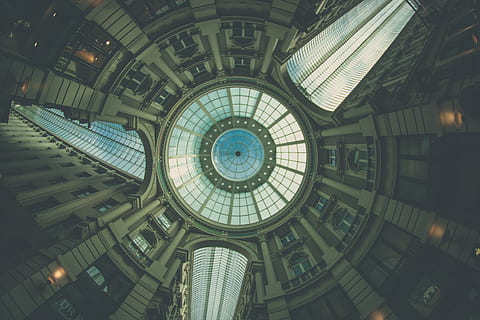 edificio a cupola grigia, architettura, costruzione, finestra, Olanda, den haag, Torre, Torre dell'orologio, cupola, lucernario, modello, hangar, Torre campanaria, fisheye, bagliore, luce, mezzi di trasporto, veicolo, treno, stazione ferroviaria, terminale, struttura costruita, soffitto, in casa, Inquadratura dal basso, nessuno, direttamente sotto, giorno, caratteristica architettonica, luce del sole, forma, forma geometrica, vetro - materiale, cerchio, destinazioni di viaggio, design, architettura e arte, ornato, concentrico, 5K, CC0, dominio pubblico, privo di copyright