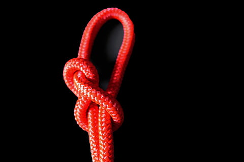 rope knot, various, rope, studio shot, red, black background, food and drink, food, indoors, no people, close-up, healthy eating, vegetable, copy space, freshness, spice, wellbeing, still life, fruit, pepper, ripe, simplicity, single object, 4K, CC0, public domain, royalty free