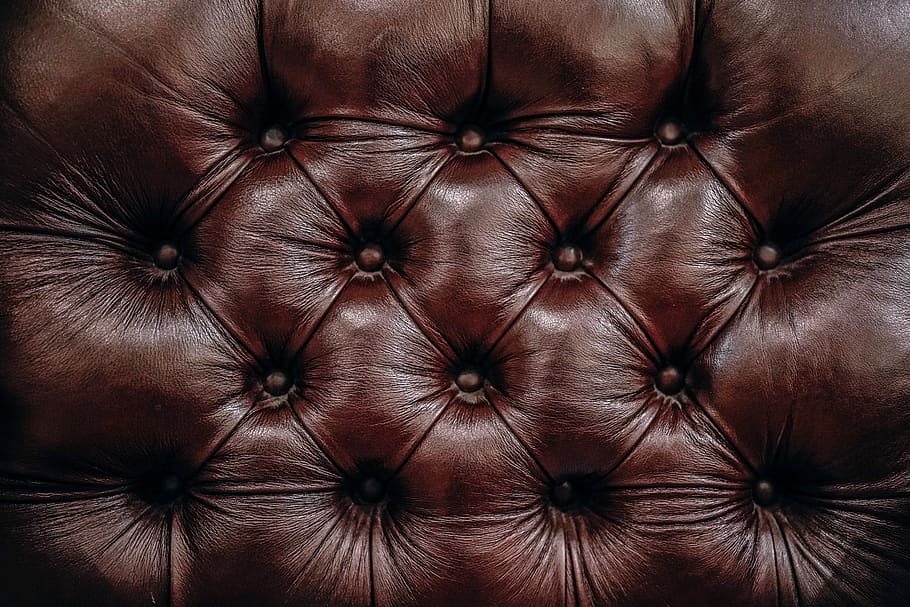 tufted, marró, sofà de cuir, botó, còmode, sofà, coixí, disseny, exterior, mobles, cuir, material, patró, retro, brillant, estil, primer pla extrem, primer pla, fons, textura, marc complet, resum, macro, estil retro, cap gent, elegància, a l'interior, luxe, tèxtil, vell, suavitat, modern, efecte texturat, netejar, ornamentat, 5K