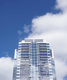 Gebäude, hoch, Reflexion, Wolken, Portland, Innenstadt, Wolkenkratzer, Hochhaus, Horizont, modern, Glas, Turm, Gebäudehülle, die Architektur, gebaute Struktur, Himmel, wolke - himmel, Stadt, Flachwinkelansicht, Tag, Natur, Bürogebäude außen, keine Leute, Blau, draußen, Büro, große Höhe, Geschäft, Sonnenlicht, Wohnung, 5K, CC0, gemeinfrei, lizenzfrei