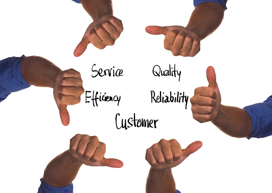 client, M'agrada, thumb, alt, baixar, positiu, negatiu, servei, qualitat, eficiència, fiabilitat, confiança, part interessada, consumidor, receptor, autoritat contractant, base de clients, clients, mà humana, mà, part del cos humà, treball en equip, cooperació, homes, text, comunicació, dit, fons blanc, tallar, part del cos, negocis, dit humà, grup de persones, acord, èxit, gent, document, extremitat humana, missatge, braç humà, 4K