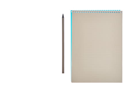 notebook, pen, page, is empty, to write, the draw, article, the work, study, office, paper, author, document, school, course, background, studio, white, insulating, pencil, note, white background, cut out, copy space, note pad, publication, book, studio shot, blank, indoors, education, diary, no people, single object, white color, close-up, empty, office supply, message, textbook, 5K, CC0, public domain, royalty free