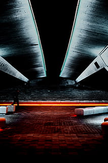 iluminat, uman, persoană, canapea, mobila, pardoseală, podea, clădire, oraș, urban, metropolă, arhitectură, balustradă, în interior, ecran LCD, Monitor, ecran, Electronică, transport, mișcare încețoșată, metrou, transport public, gol, mişcare, construită, roșu, noapte, mijloc de transport, nici o persoana, drum, loc de parcare, tavan, tunel, echipamente de iluminat, coloană arhitecturală, Garaj pentru parcare, 5K, CC0, domeniu public, fără drepturi de autor