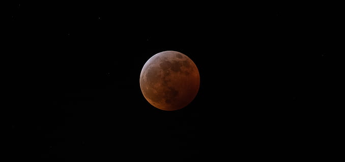 lua, astronomia, espaço, natureza, universo, espaço sideral, noite, ao ar livre, eclipse, Eclipse lunar, lunar, Super Lua, lua de sangue, lua cheia, agua, de praia, oceano, mar, costa, céu, scenics - natureza, beleza na natureza, cor laranja, tranquilidade, fenómeno natural, cena tranquila, idílico, superfície da lua, ninguém, copie o espaço, lua planetária, círculo, majestoso, astrologia, espaço e astronomia, luar, 5K, CC0, domínio público, royalty free