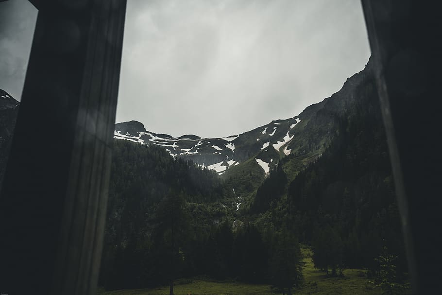 Austria, Mittersill, foresta, piovoso, la neve, primavera, montagna, natura, terra, sfondo, nuvoloso, tunnel, cascata, 2018, bellezza nella natura, cielo, scenics - natura, scena tranquilla, nuvola - cielo, la tranquillità, albero, nessuno, inverno, pianta, temperatura fredda, giorno, ambiente, scena non urbana, catena montuosa, paesaggio, all'aperto, picco di montagna, montagna innevata, 5K