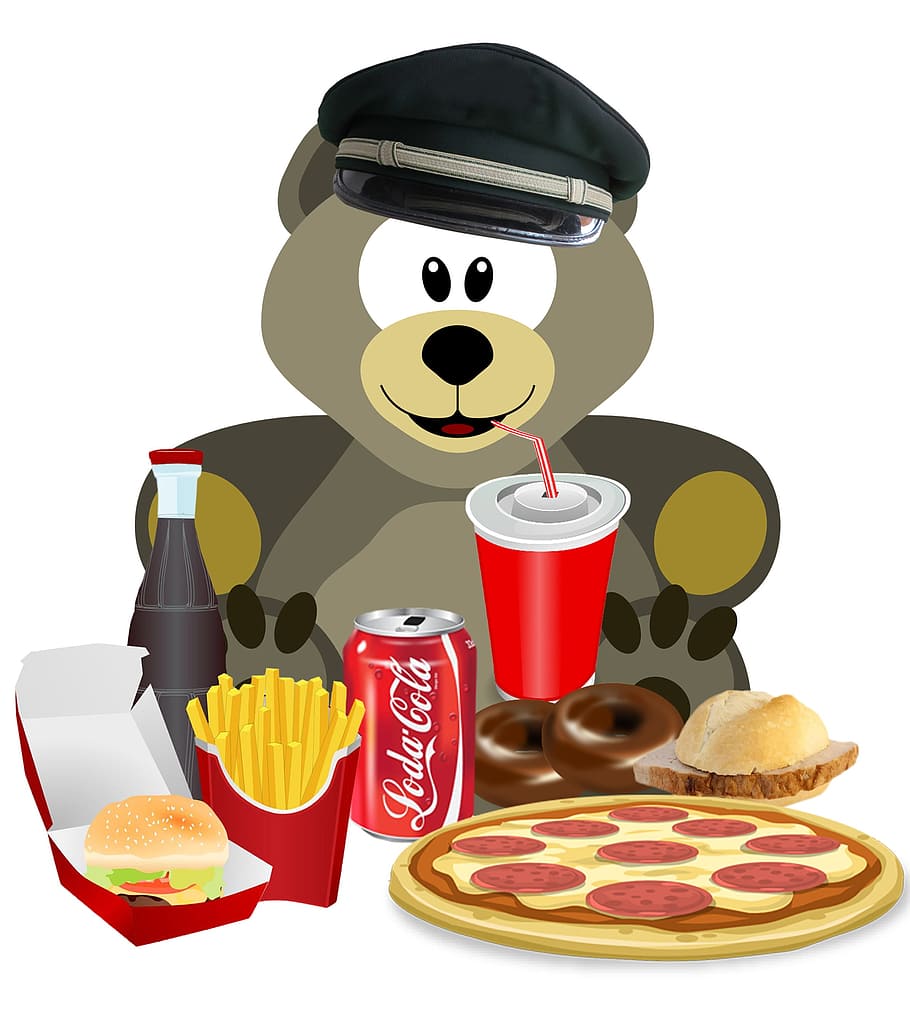 còmic, suportar, menjar, coca, cola, xips, menjar i beguda, beure, tassa, cafè - beguda, cafè, natura morta, refresc, al forn, menjar ràpid, a l'interior, menjar poc saludable, tassa de cafè, cap gent, frescor, taula, berenar, fons blanc, llest per menjar, esmorzar, 2K
