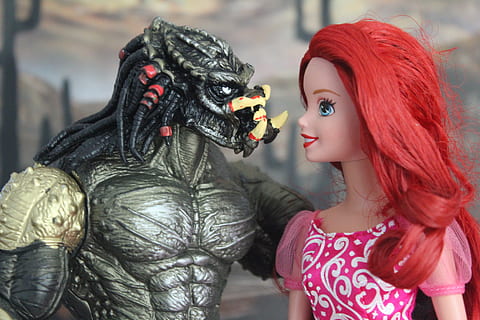 predator, dangerous, beautiful, brave, danger, landscape, one person, women, young women, young adult, red, representation, portrait, adult, focus on foreground, leisure activity, redhead, lifestyles, clothing, real people, human representation, waist up, sculpture, art and craft, indoors, hairstyle, beautiful woman, 5K, CC0, public domain, royalty free