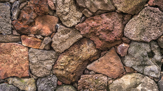 wall, stone, background, brick, structure, architecture, pattern, rough, texture, rock, backgrounds, full frame, solid, textured, no people, rock - object, large group of objects, day, abundance, nature, stone wall, close-up, outdoors, stone - object, stack, gray, high angle view, 4K, CC0, public domain, royalty free