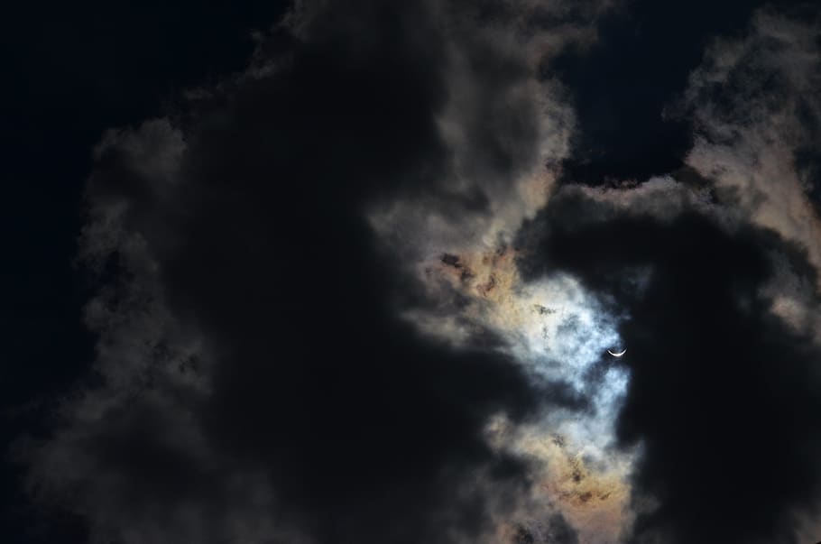 núvols, ominós, núvol - cel, cel, tempesta, fosc, nit, color negre, cel dramàtic, cap gent, cloudscape, fons, bellesa a la natura, núvol, núvol de tempesta, cel malhumorat, naturalesa, escenics - natura, amenaces, vent, fons abstractes, meteorologia, poder a la natura, fons negre, clima, 4K