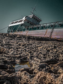échoué, moyenne générale, fuite de navire, Frachtschiff, côte, malheur, Malte, hephaestus, verticale, ciel, navire, structure construite, navire nautique, architecture, la nature, mode de transport, eau, transport, journée, abandonné, endommagé, extérieur du bâtiment, fatigué, personne, Naufrage, plage, ciel clair, en plein air, obsolète, détérioration, ruiné, démoli, 2K, CC0, domaine public, libre de droits