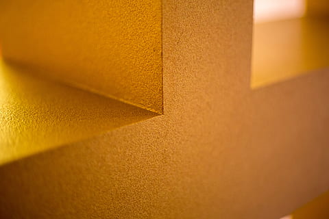 närbild, Foto, gul, vägg, hörn, vinkel, yta, 90 grader, rätt vinkel, textur, texturerad, guld-, orange, detalj, geometrisk, bakgrunder, abstrakt, mönster, inget folk, guldfärgad, företag, form, enda objekt, 5K, CC0, offentligt domän, royaltyfria
