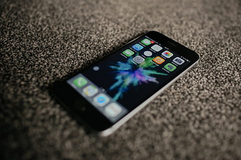iphone, smartphone, technology, smart phone, close-up, wireless technology, portable information device, communication, connection, control, screen, single object, high angle view, no people, television set, mobile phone, mobile app, indoors, multi colored, selective focus, remote control, choice, keypad, computer icon, 5K, CC0, public domain, royalty free