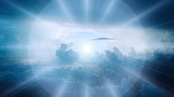 nori, cer, ușoară, cap, siluetă, spirit, suflet, religie, meditaţie, credinţă, adult, lentila flacara, oameni, lumina soarelui, albastru, rază de soare, bărbați, iluminat, lumină - fenomen natural, echipamente de iluminat, în interior, natură, arhitectură, grup de oameni, cu iluminare din spate, luminos, raza de lumina, compozit digital, viata de noapte, 4K, CC0, domeniu public, fără drepturi de autor