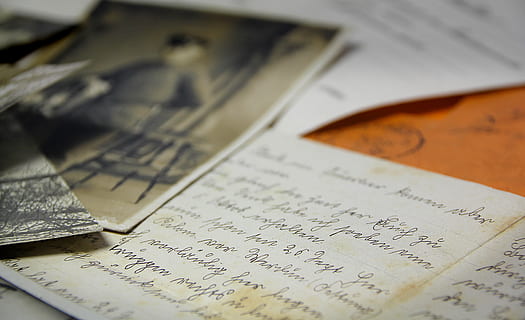 photography, white, paper, message, composition, document, font, handwriting, nostalgia, note, vintage, text, close-up, selective focus, no people, indoors, communication, pen, studio shot, antique, finance, group of objects, education, publication, still life, calligraphy, 5K, CC0, public domain, royalty free