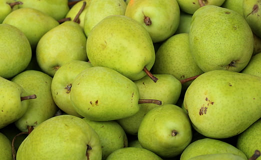 peras, Pera, Fruta, vitaminas, sano, comida, verde, comer, bio, naturaleza, Fresco, jugoso, comiendo, dieta, alimentación saludable, comida y bebida, fotograma completo, gran grupo de objetos, mercado, bienestar, Al por menor, antecedentes, frescura, abundancia, color verde, puesto en el mercado, nadie, en venta, manzana - fruta, día, de cerca, manzana, maduro, 4K, CC0, dominio público, libre de derechos