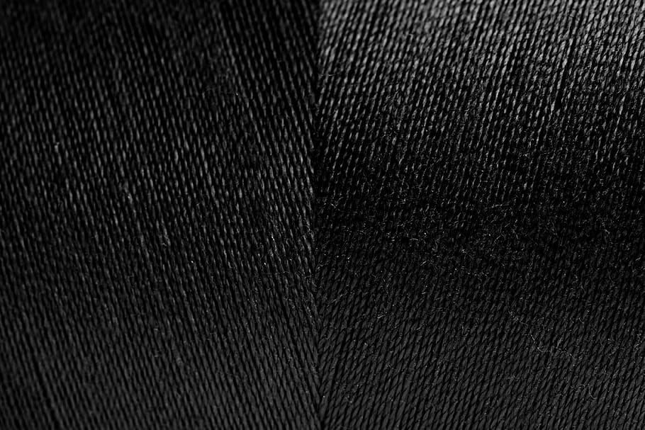 teló de fons, fons, negre, en blanc, netejar, primer pla, drap, color, còpia espai, copyspace, decoració, disseny, espai de disseny, efecte, element, teixit, fibra, interior, material, patró, estampat, textura, marc complet, cap gent, a l'interior, tir de l'estudi, color negre, tèxtil, fons negre, macro, vista d’angle alt, fosc, primer pla extrem, aspre, resum, cuir, texans, luxe, efecte texturat, peça, 4K