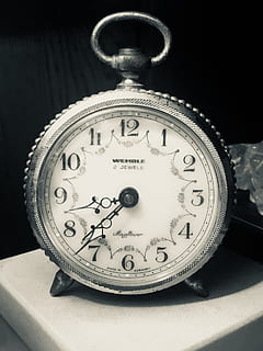 Zeit, Uhr, sehen, Timer, Minute, Jahrgang, Antiquität, Nostalgie, Nummer, Nahansicht, Taschenuhr, Stillleben, Richtigkeit, drinnen, Instrument der Zeit, keine Leute, Studioaufnahme, Kreis, Messinstrument, gestalten, Geometrische Figur, Metall, Tabelle, Stoppuhr, Minutenzeiger, Ziffernblatt, 1080P, CC0, gemeinfrei, lizenzfrei