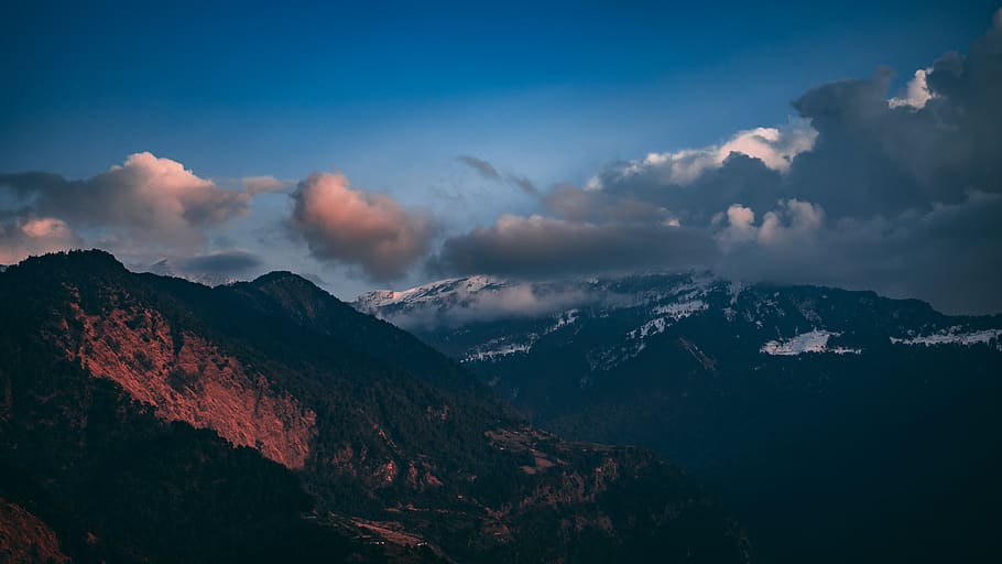 fosc, núvols, muntanya, Serra, naturalesa, a l'aire lliure, pic, temps, cel, posta de sol, Cúmulus, núvol, deoria, viatjar, goldenhours, muntanyes, uttarakhand, Índia, incredulitatindia, sony, 55 mm, núvol - cel, escenics - natura, bellesa a la natura, medi ambient, cap gent, paisatge, terra, escena no urbana, escena tranquil·la, tranquil·litat, dia, fum - estructura física, geologia, cim de muntanya, 5K