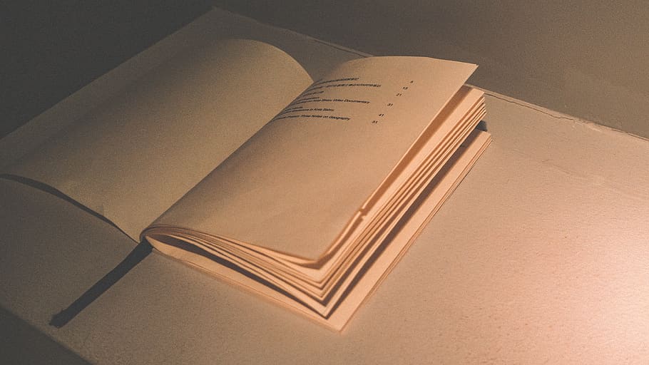 llibre, paper, natura morta, cap gent, a l'interior, vista d’angle alt, publicació, document, comunicació, oficina, text, bolígraf, negocis, carta, taula, pàgina, primer pla, sobre, bloc de notes, correspondència, en blanc, paperassa, 4K