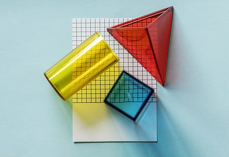 Art º, fondo, bloques, azul, de cerca, vistoso, concepto, cono, construcción, creatividad, cubo, cilindro, dimensiones, educación, educativo, figuras, geométrico, foto de estudio, adentro, amarillo, nadie, multi color, fondo de color, papel, fondo azul, forma, forma geometrica, diagrama, negocio, naturaleza muerta, grafico, Arte y artesanía, directamente arriba, comparación, 4K, CC0, dominio público, libre de derechos