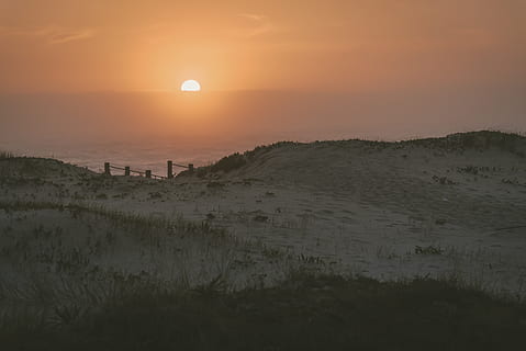 solnedgang fotografering, Strand, landskap, ofir strand, Portugal, FAO, horisont, arkivert, solnedgang, sol, vår, Wildland, vill, silhouette, soloppgang, horisontlinje, natt, oransje himmel, jord, utendørs, himmel, skjønnhet i naturen, naturskjønnhet - natur, rolig scene, ro, oransje farge, land, natur, ikke-urbane scene, miljø, anlegg, ingen folk, idylliske, felt, gress, sollys, 5K, CC0, offentlig domene, opphavsrett gratis
