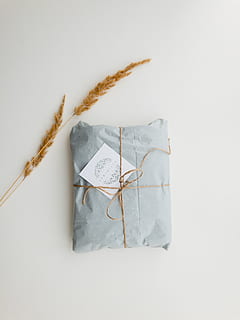 blue textile, studio shot, indoors, white background, tied up, string, still life, no people, ribbon, close-up, paper, gift, bow, ribbon - sewing item, wrapped, tied bow, box, rope, container, box - container, cut out, package, 4K, CC0, public domain, royalty free