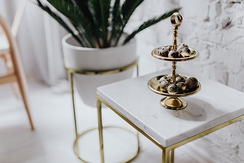 quail eggs, white, marble, eggs, easter, quail, Un'common, uncommon, no people, metal, table, seat, plant, indoors, building, focus on foreground, architecture, nature, home, chair, house, simplicity, built structure, tree, furniture, religion, ornate, luxury, 4K