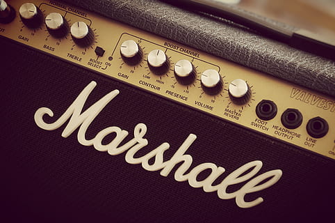 marshall, negro, amplificador de guitarra, amperio, amplificador, marca, de cerca, equipo, nudo, música, sonar, tecnología, vendimia, controlar, comunicación, adentro, panel de control, texto, cultura de las artes y entretenimiento, nadie, escritura occidental, número, mezclador de sonido, equipo de sonido, instrumento musical, equipo musical, equipo de grabación de sonido, estudio, mezclando, 4K, CC0, dominio público, libre de derechos