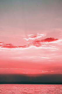 panoramico, vista, oceano, alba, nuvole, crepuscolo, ambiente, carta da parati hd, natura, all'aperto, scenario, mare, paesaggio marino, cielo, estate, acqua, nuvola - cielo, bellezza nella natura, lungomare, scenics - natura, la tranquillità, tramonto, orizzonte, colore rosa, orizzonte sull'acqua, scena tranquilla, rosso, nessuno, idilliaco, colore arancione, 4K, CC0, dominio pubblico, privo di copyright