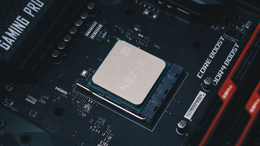 processador ryzen, tecnologia, equipament, primer pla, indústria, cap gent, a l'interior, connexió, targeta de circuits, vista d’angle alt, indústria electrònica, text, ordinador, part de l’ordinador, comunicació, xip d’ordinador, placa base, nombre, marc complet, control, natura morta, component elèctric, 4K