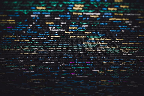 Computercode, Bildschirm, Vollbild, Hintergründe, Kommunikation, Technologie, Daten, Verbindung, mehrfarbig, keine Leute, Computer Sprache, Nummer, Nahansicht, Muster, selektiver Fokus, kabellose Technologie, Computer Software, Informationsmedium, Internet, Computer, Text, Kodierung, Cyberspace, 5K, CC0, gemeinfrei, lizenzfrei