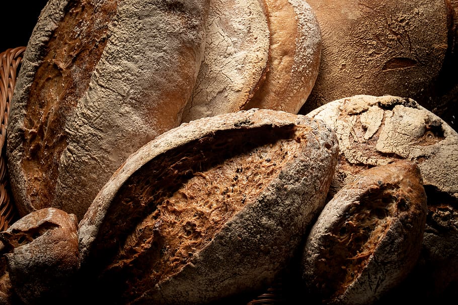 wheat bread, food, bread, close-up, no people, full frame, backgrounds, textured, indoors, old, art and craft, craft, sculpture, nature, history, day, representation, the past, still life, wood - material, solid, 4K